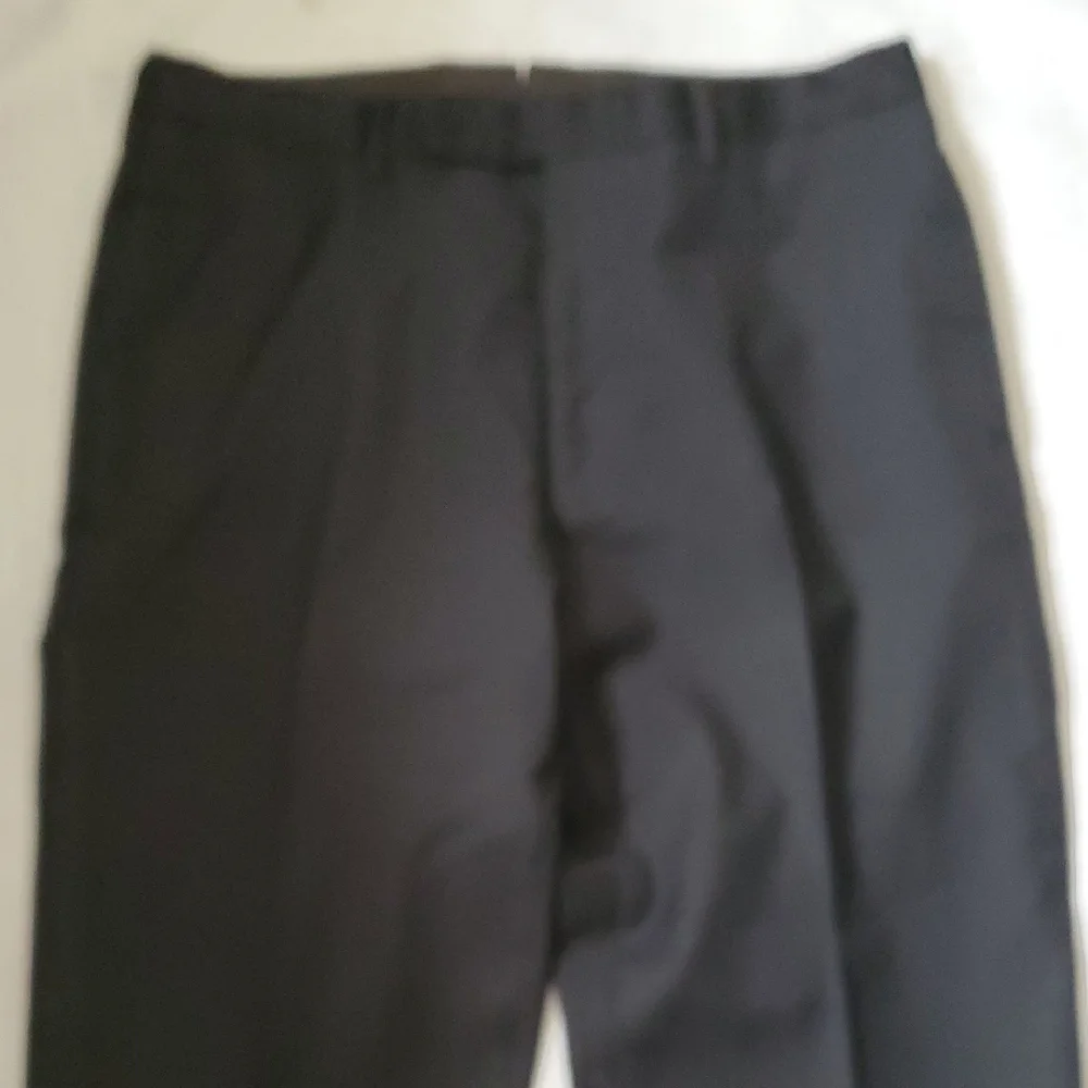 Calvin Klein Charcoal Black Grey 2 Piece Suit - Picture 5 of 17